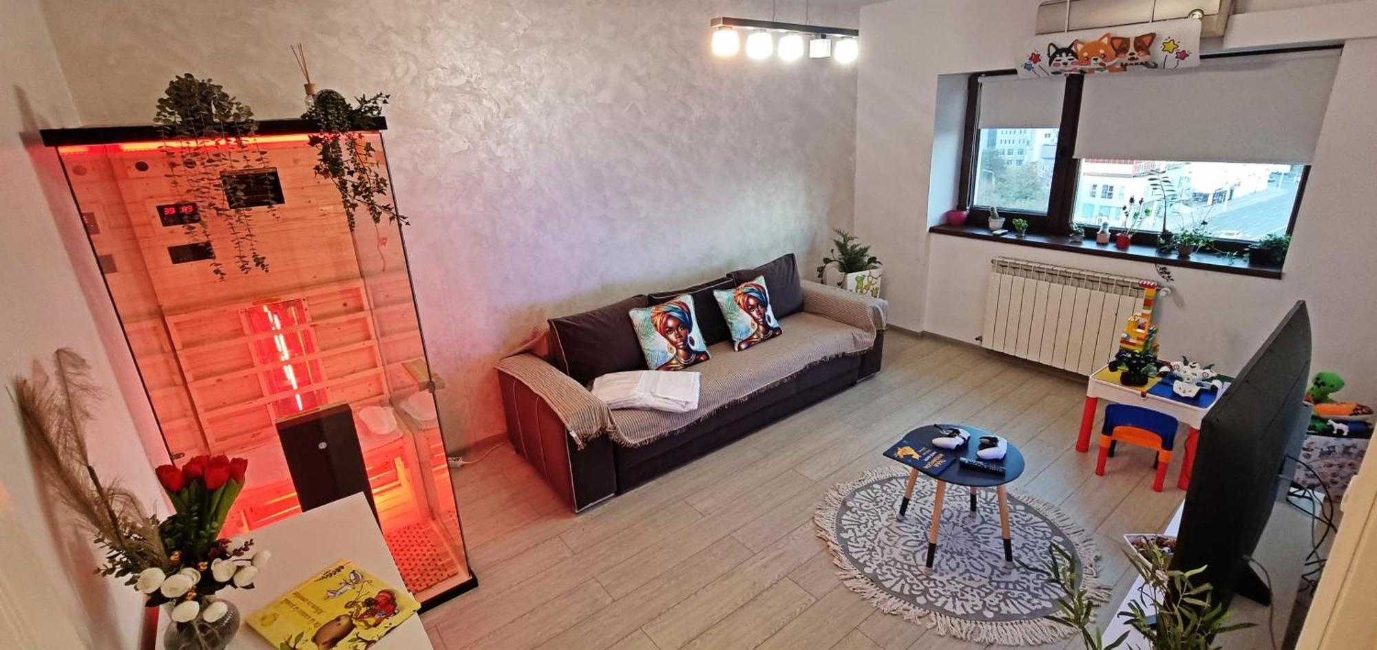 City Center Privat-Sauna Familyconcept Iasi Bagian luar foto